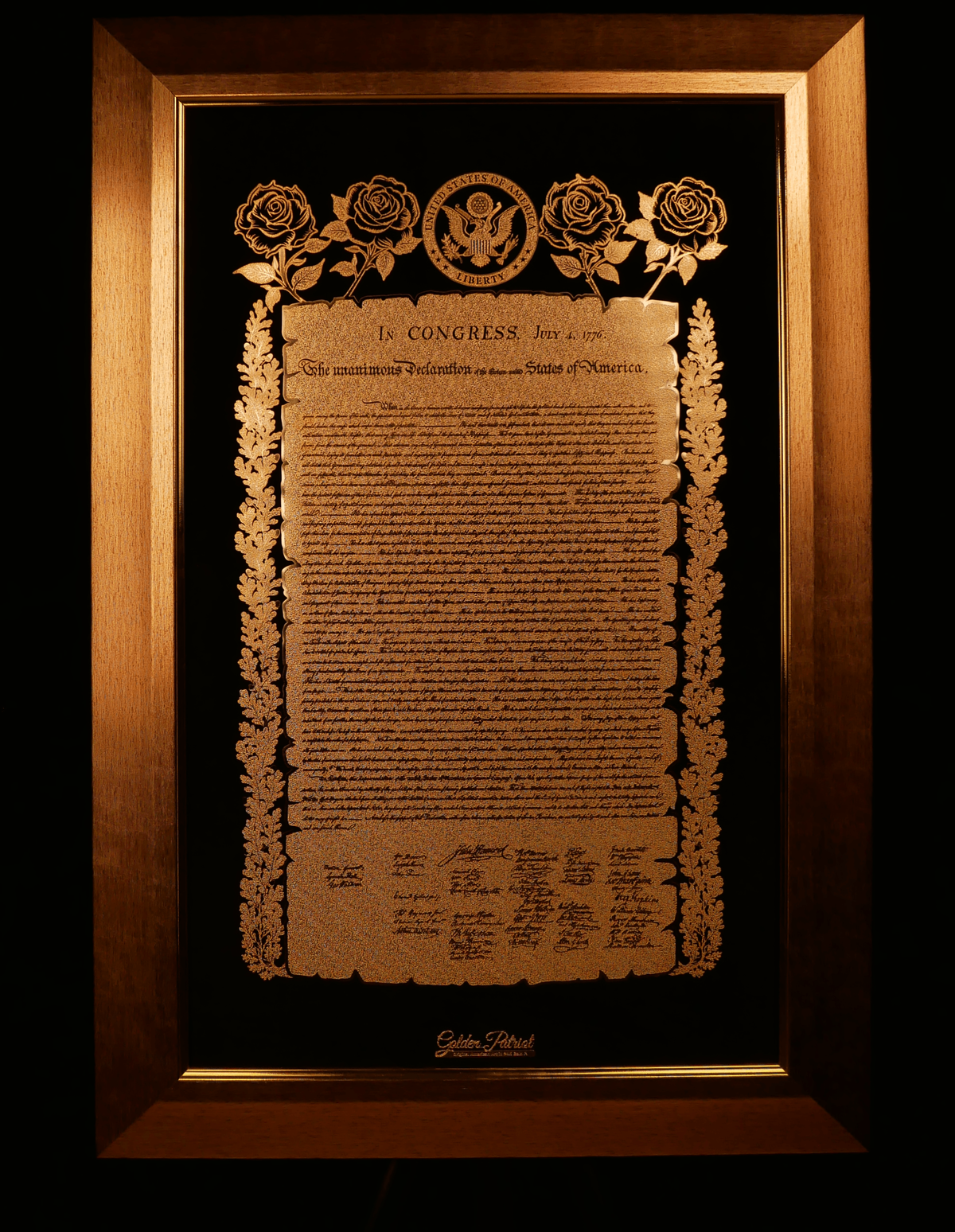 What makes patriotic wall art a luxury collectible