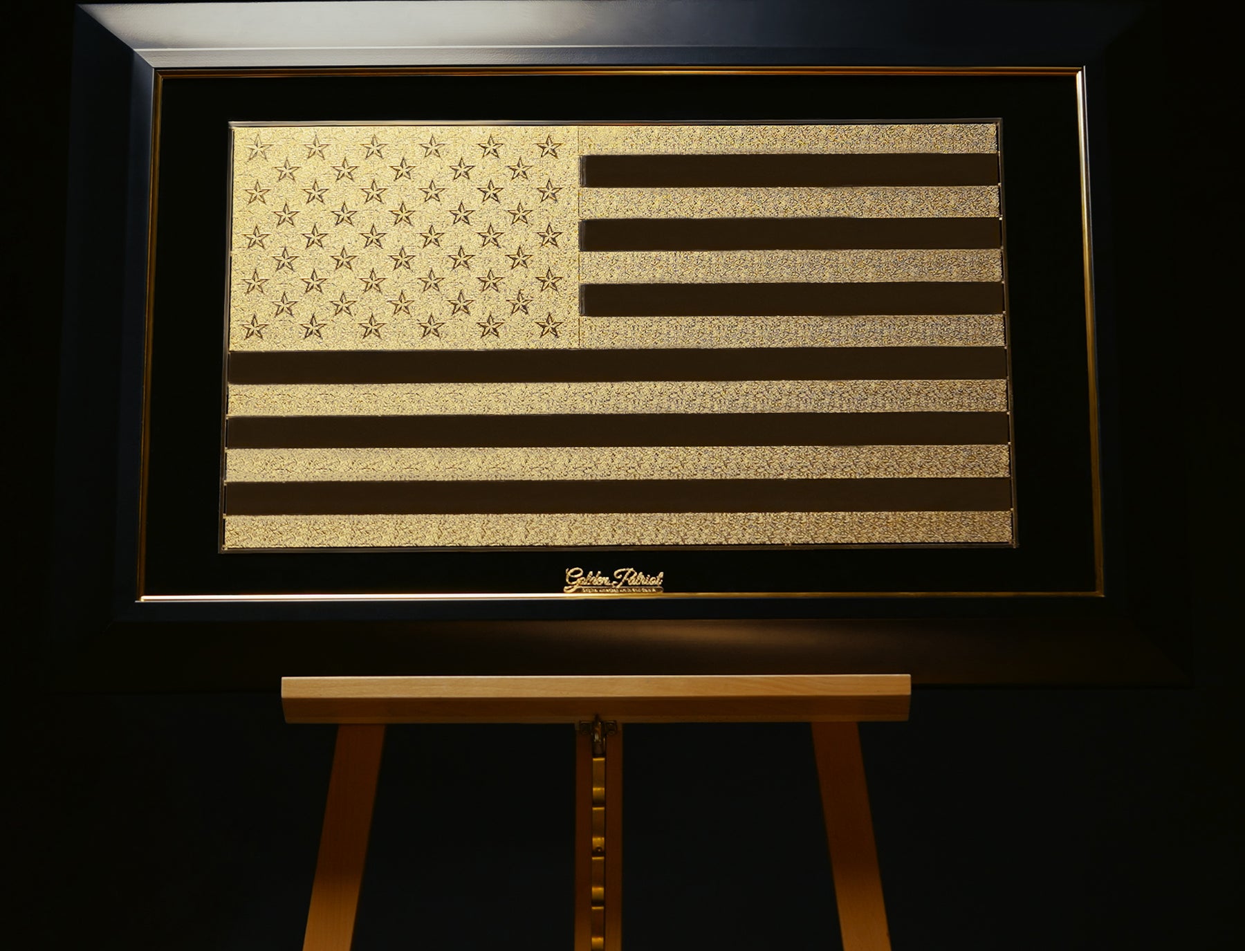 Golden Flag - The American Flag in 24K Gold-Plated Brilliance – Golden ...